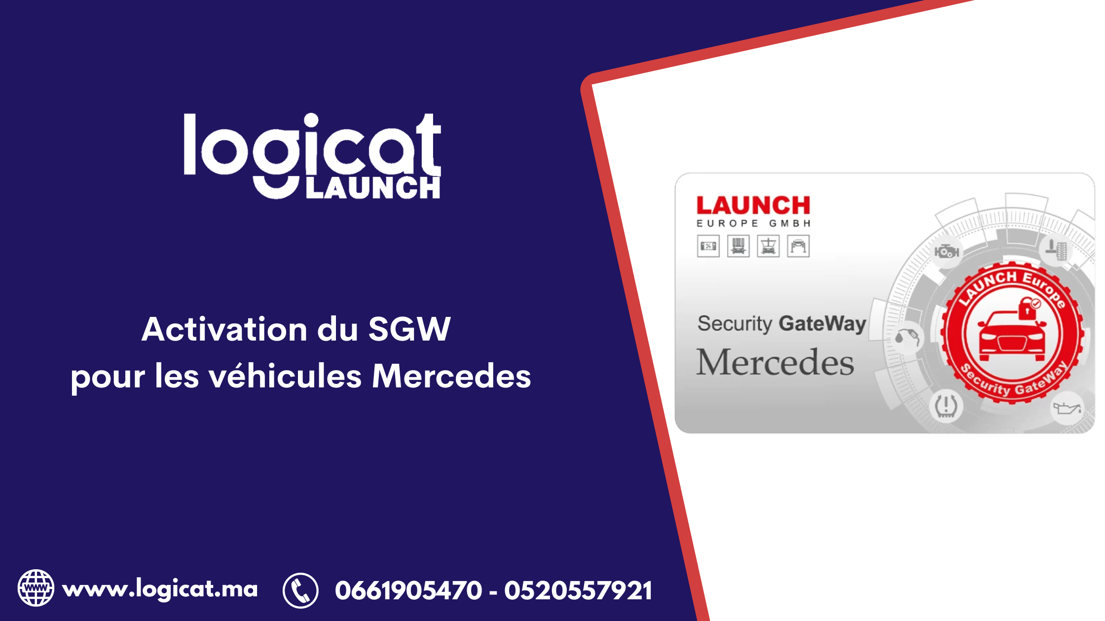 Activation du SGW pour les véhicules Mercedes